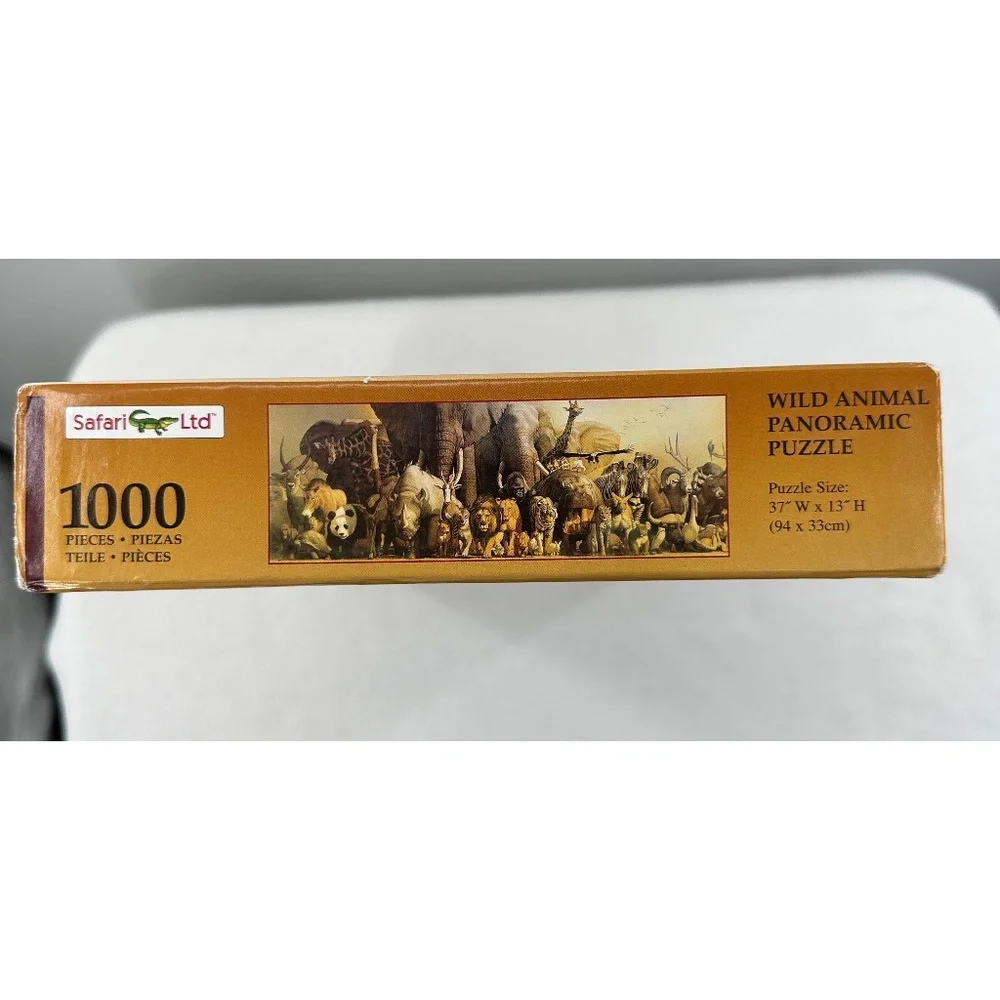 NIB, Animal Panoramic 1000 Puzzle, Image by Haruo‎ Takino